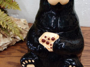 Big Sky Carvers Jeff Fleming Bearfoots Bear Chocolate Chip Cookie Jar