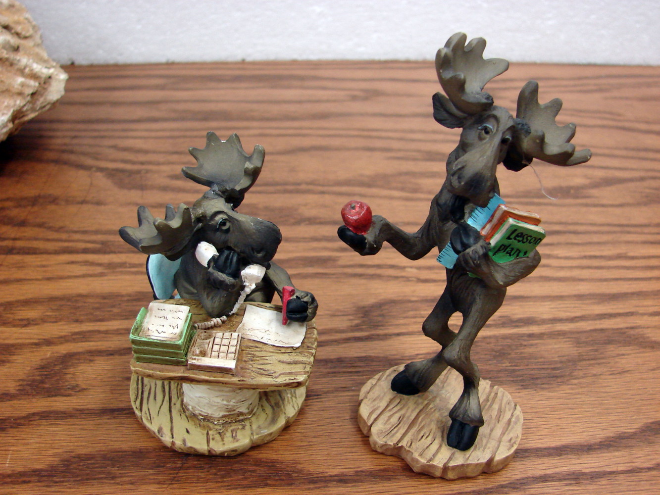 Retired Big Sky Carvers Mountain Mooses Phyllis Driscoll Moose Mini's Teacher Office Asst.