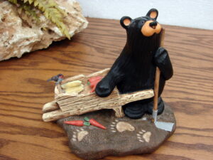 Retired Big Sky Carvers Bearfoots Bears Jeff Fleming Uncle Pete Gardener
