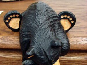 Retired Big Sky Carvers Bearfoots Bears Jeff Fleming Zach Shelf Sitter Hanging Loop