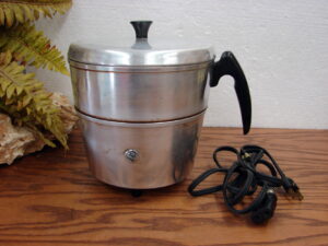 Vintage Aluminum Sears Kenmore Popcorn Popper #307.68990 Tested Working