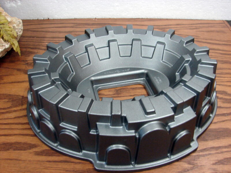 Nordic Ware Sports Arena Detailed Cake Pan Heavy Cast Aluminum, Moose-R-Us.Com Log Cabin Decor