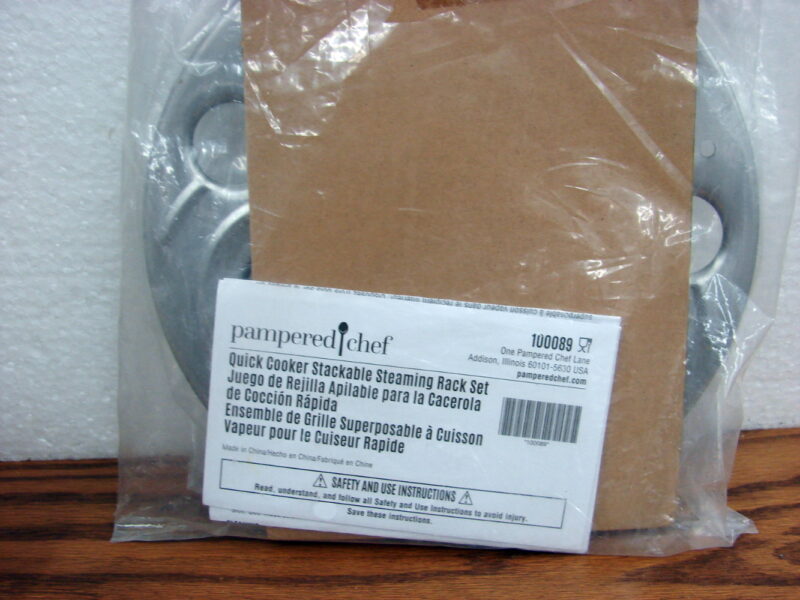 The Pampered Chef Quick Cooker Stackable Steaming Rack #100089 Brand New, Moose-R-Us.Com Log Cabin Decor