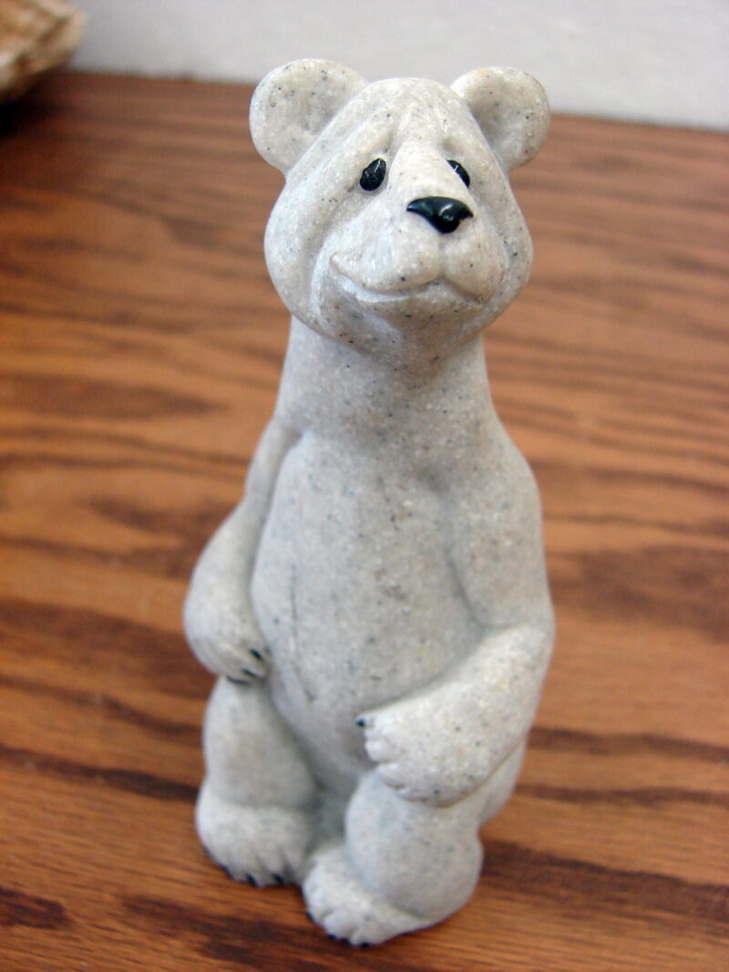 Retired Second Nature Design Quarry Critters Billy Bear 2000, Moose-R-Us.Com Log Cabin Decor