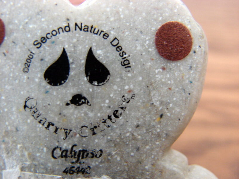 Retired Second Nature Design Quarry Critters Calypso Standing Cat 2001, Moose-R-Us.Com Log Cabin Decor