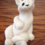 Retired Second Nature Design Quarry Critters Sourpuss Carla Cat 2000
