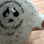 Retired Second Nature Design Quarry Critters Carl Sitting Cat 2000 - Image 2