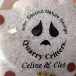 Retired Second Nature Design Quarry Critters Celine & Cleo Cat Kitten 2001 - Image 2