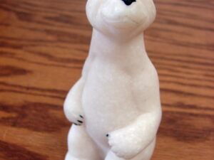 Retired Second Nature Design Quarry Critters Poncho Polar Bear 2000