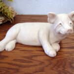 Retired Second Nature Design Quarry Critters Pigmalion Pig Figurine As Is