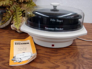 Vintage Rival Rice Cooker Steamer Automatic 11 Cups 4356 Electric, Moose-R-Us.Com Log Cabin Decor