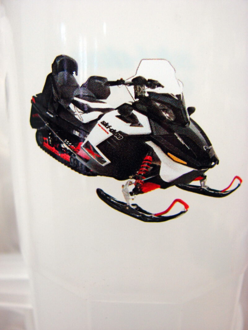 14 Promotional Advertising Ski-Doo Snowmobile Plastic Disposable Beer Mugs, Moose-R-Us.Com Antiques Collectibles Log Cabin Decor