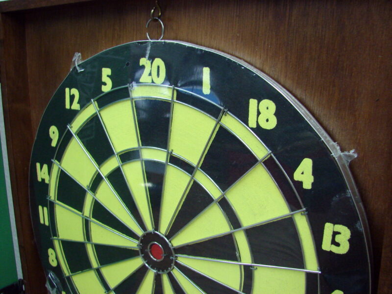 Vintage Brand New Smyth &#038; Townley Wooden Dart Board Cabinet Galleon Ship, Moose-R-Us.Com Log Cabin Decor