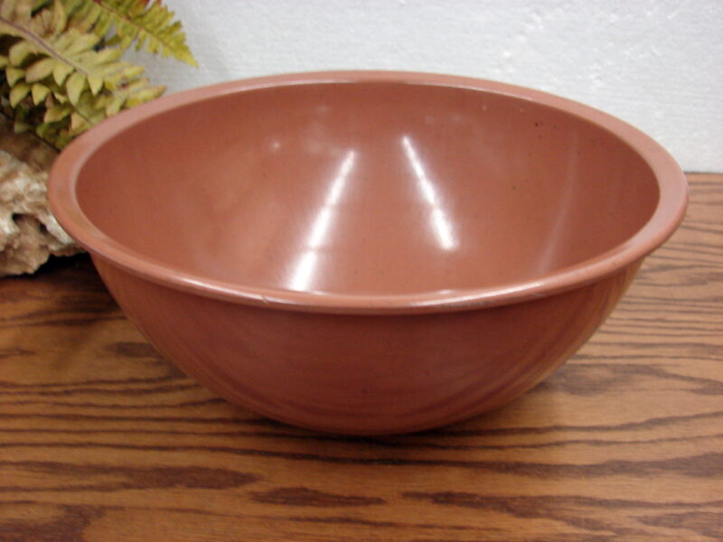 Vintage Brookpark Brown Fleck 11 3/4&#8243; Melamine Melmac Large Mixing Bowl, Moose-R-Us.Com Log Cabin Decor