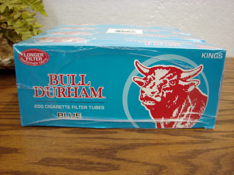 Bull Durham Blue Filter Tubes Kings 4 Boxes of 200, Moose-R-Us.Com Log Cabin Decor