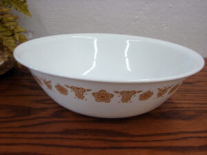 Vintage Corning Ware Corelle Butterfly Gold 10 1/4" Serving Bowl