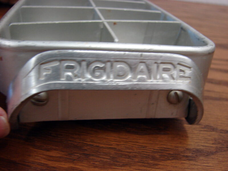 Vintage Frigidaire Quickube Ice Cube Tray Retro Aluminum Ice Cube Tray, Moose-R-Us.Com Log Cabin Decor