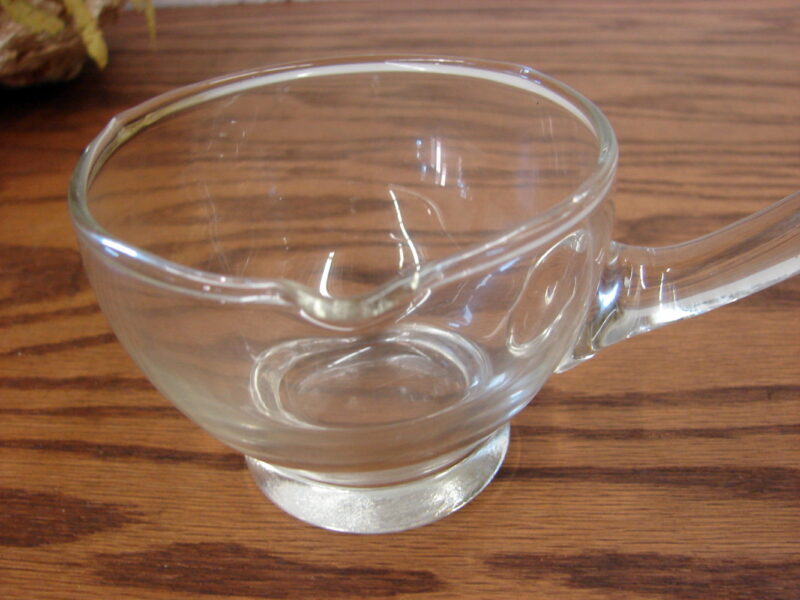 Glass Crystal Punch Bowl Ladle w/ Pour Spout 13” Flat Bottom Bowl, Moose-R-Us.Com Log Cabin Decor