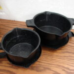 The Pampered Chef As Is Set/2 Microwave Cooker Pasta Steamer 4 Cup 8 Cup - Image 2