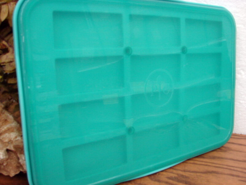 The Pampered Chef Teal Blue Silicone Snack Bar Mold Tray #100000, Moose-R-Us.Com Log Cabin Decor