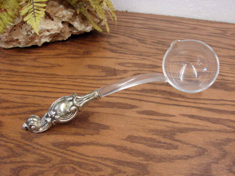 Vintage Metal Handle Plastic Scoop Ladle Punch Bowl, Moose-R-Us.Com Log Cabin Decor