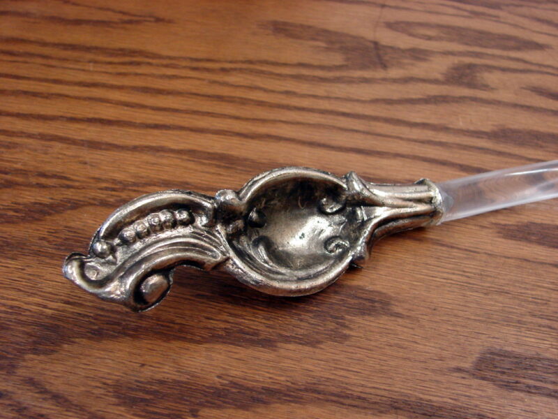 Vintage Metal Handle Plastic Scoop Ladle Punch Bowl, Moose-R-Us.Com Log Cabin Decor