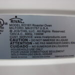 Preowned Rival 16 Quart Electric Roaster Oven #R0161 - Image 4