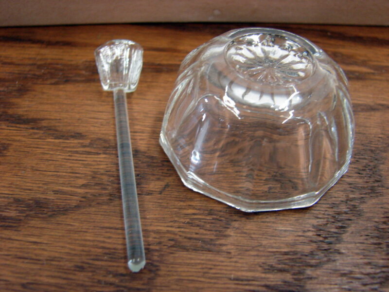 Set/8 Vintage Victorian Individual Salts w/ Spoons in Original Box, Moose-R-Us.Com Log Cabin Decor