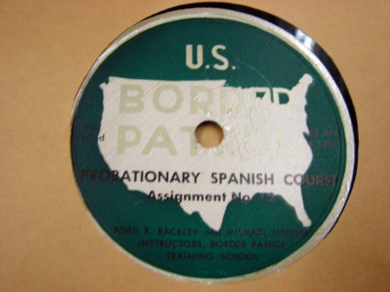 Set/6 Mid Century US Border Control Training School Spanish Lesson Albums LP&#8217;s, Moose-R-Us.Com Log Cabin Decor
