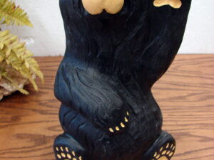 Retired Big Sky Carvers Bearfoots Bears Jeff Fleming Zach Shelf Sitter Hanging Loop, Moose-R-Us.Com Log Cabin Decor