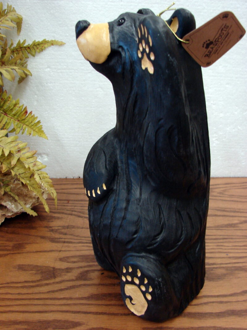Big Sky Carvers Bearfoot Bears Jeff Fleming Grand Mikey Figurine, Moose-R-Us.Com Log Cabin Decor