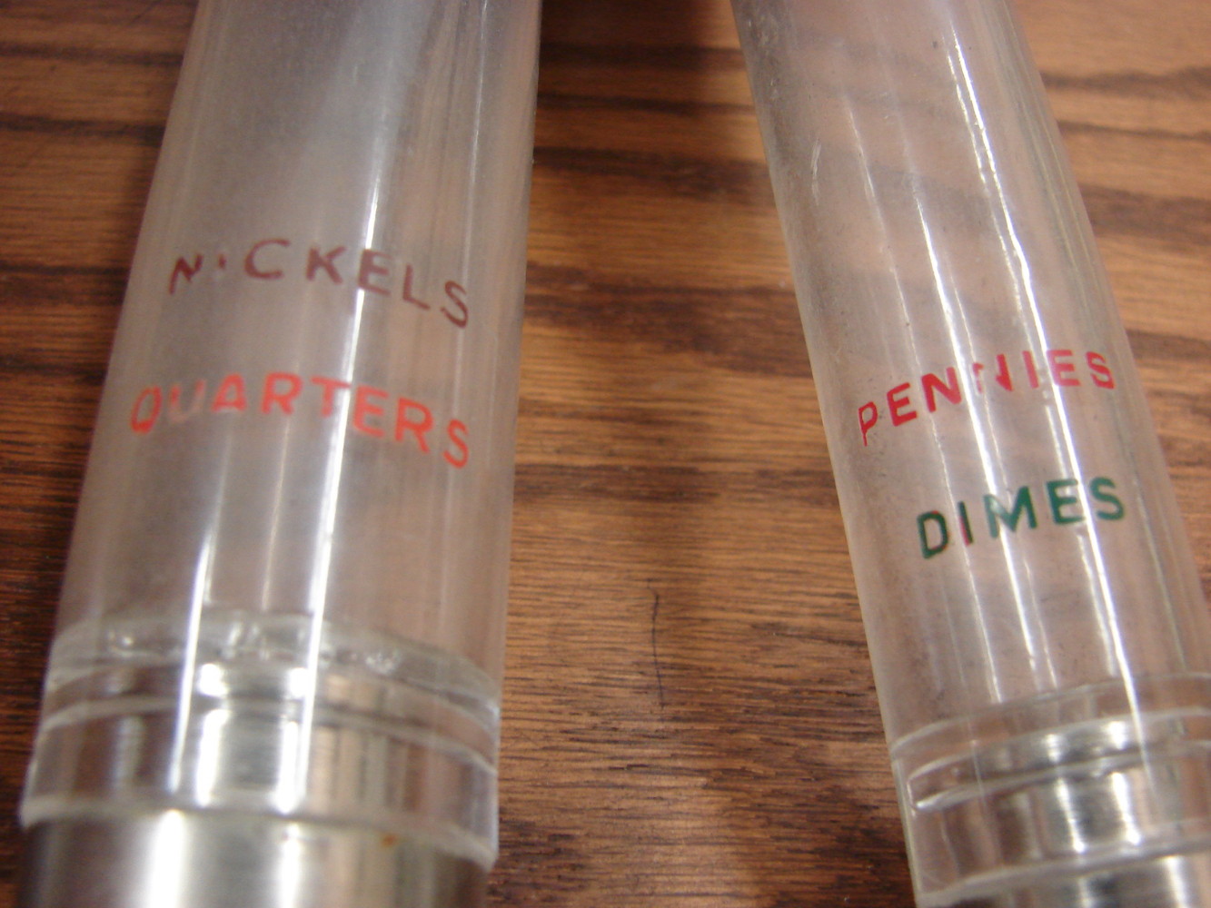 Antique Abbott Coin Counter Sorter Tubes Nickles/Quarters Pennies/Dimes - Image 4