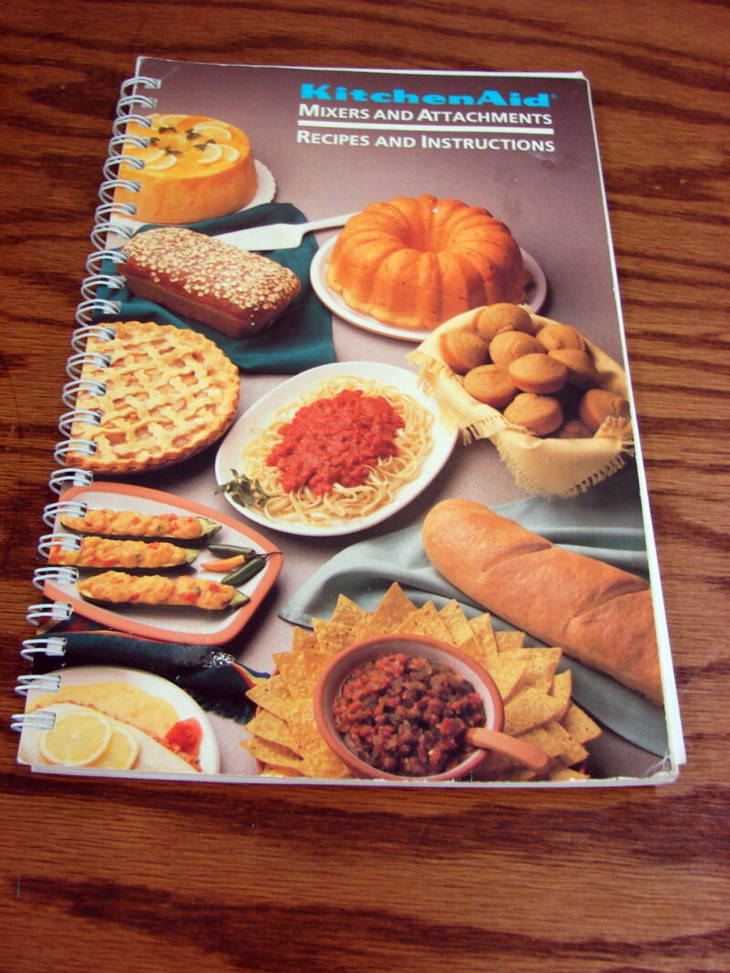 KitchenAid K5SS and KSM5 Instruction Mixer Attachments Manual, Moose-R-Us.Com Antiques Collectibles Log Cabin Decor