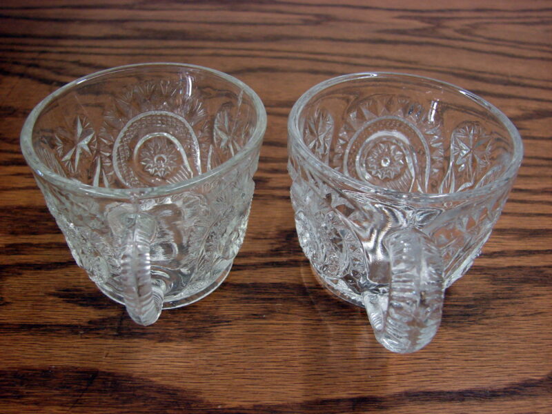 Antique Original Box 1920 LE Smith Slewed Horseshoe Punch Bowl Cups 19 Pc Set, Moose-R-Us.Com Antiques Collectibles Log Cabin Decor