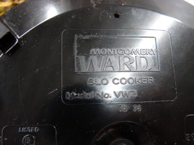 Vintage West Bend Lazy Day Slo Cooker Montgomery Wards VWZ Tested - Image 3