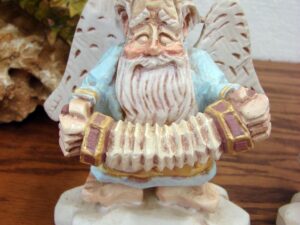 Retired David Frykman Collection Coyne's The Oldest Angel Playing Accordion