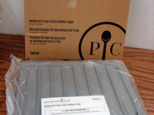 Set/3 Brand New The Pampered Chef Deluxe Air Fryer Fruit Leather Trays #100349
