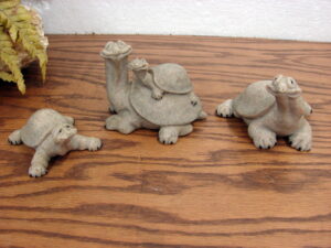 Set/3 Retired Second Nature Design Quarry Critters Turtles Tory Tar Thurman Tracy