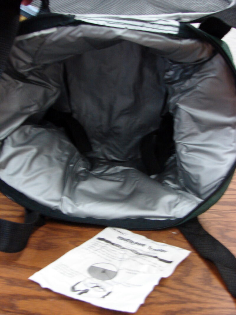 Rival Crock Pot Traveler Insulated Carrier Zip Up Bag Handles Round Green, Moose-R-Us.Com Antiques Collectibles Log Cabin Decor