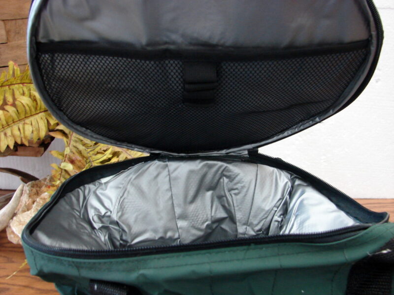 Rival Crock Pot Traveler Insulated Carrier Zip Up Bag Handles Round Green, Moose-R-Us.Com Antiques Collectibles Log Cabin Decor