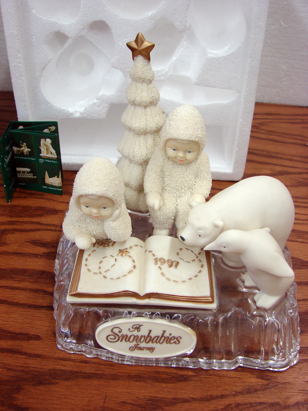 Brand New Vintage Dept. 56 Snowbabies Journey Let’s Go See Jack Frost