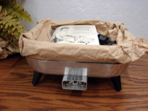 New Era Electric Skillet Multi Cooker Liquid Core 16LP Heavy Duty Stainless, Moose-R-Us.Com Log Cabin Decor