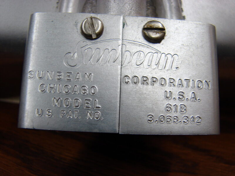 Brand New Vintage Chrome Electric Sunbeam Frying Pan 61B w/ Manual, Moose-R-Us.Com Log Cabin Decor