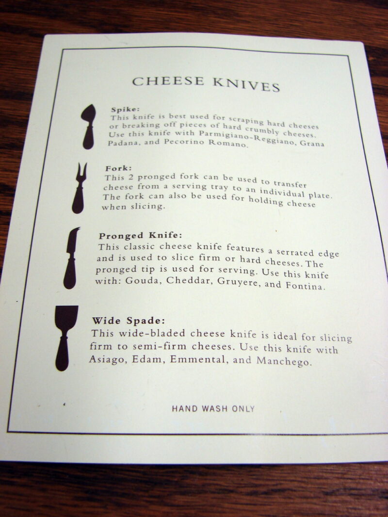 Set/4 Brand New Heavy Duty Stainless Cheese Serving Knives, Moose-R-Us.Com Antiques Collectibles Log Cabin Decor