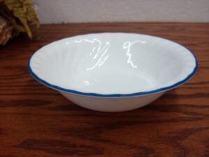 Set/6 Vintage Corelle Blue Velvet Rose Soup Salad Bowl