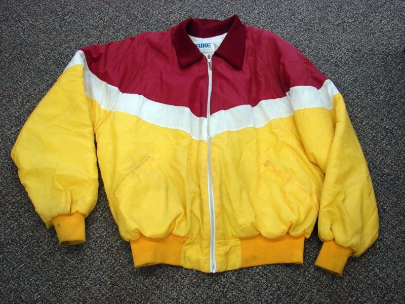 Vintage Iowa State Cyclones Jacket BIKE Nylon Bomber Jacket XL As Is, Moose-R-Us.Com Antiques Collectibles Log Cabin Decor