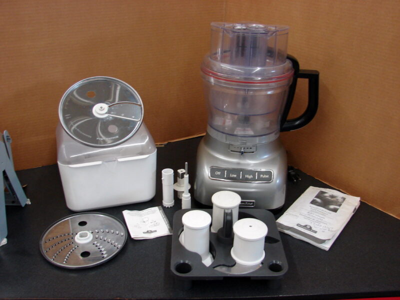 KitchenAid Food Processor 13 Cup System KFP1333 Complete Tested Working, Moose-R-Us.Com Antiques Collectibles Log Cabin Decor