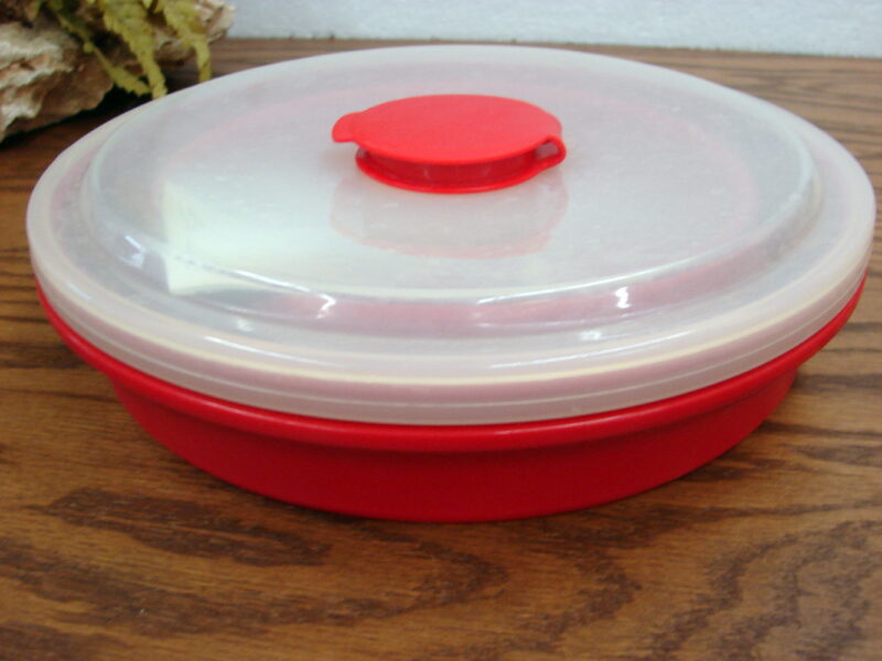 Pampered Chef Family Size Microwave Popcorn Popper Maker #1569 Collapsible Silicone, Moose-R-Us.Com Antiques Collectibles Log Cabin Decor