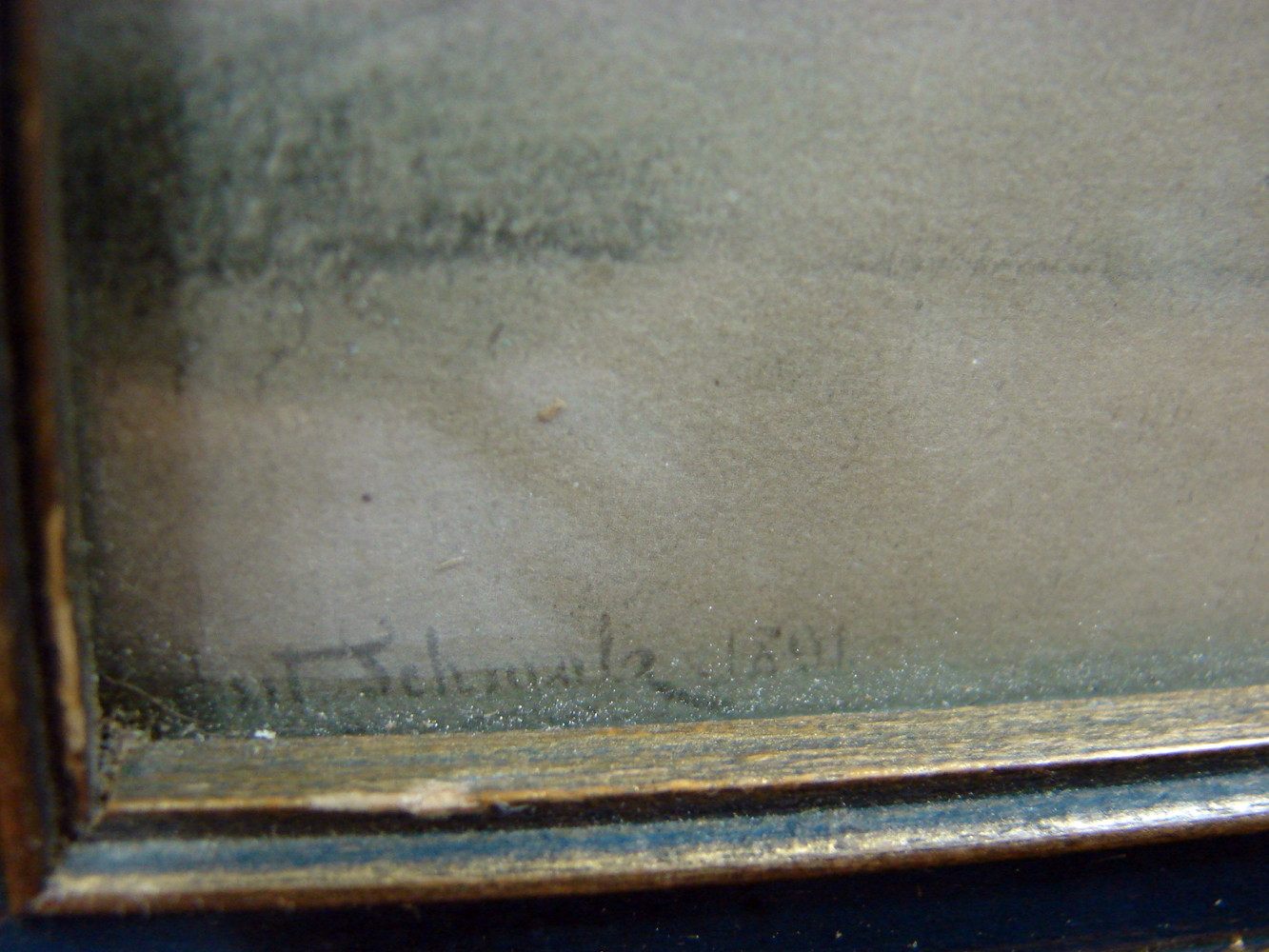 Antique Print Return From Calvary 1904 Signed Art Print Artist Herbert Schmalz - Image 4