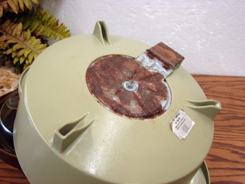 Rival Avocado Green 3500 Crock Pot Slow Cooker Server 3 Part Tested Works, Moose-R-Us.Com Antiques Collectibles Log Cabin Decor